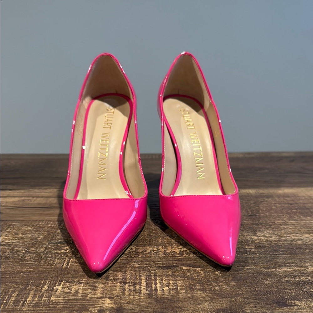 Stuart Weitzman Pink Women's Heels - Picture 2 of 5